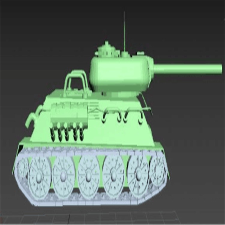 常德充气军用坦克模型